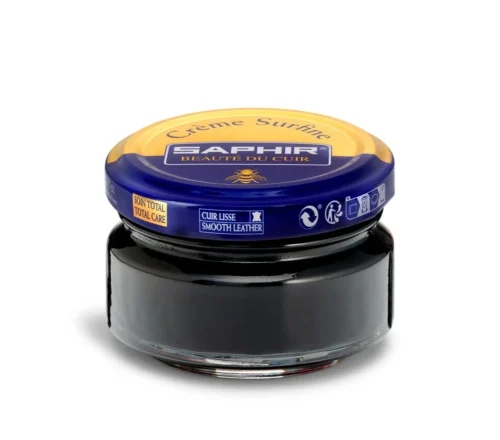 Saphir Creme Surfin juodas batu tepalas